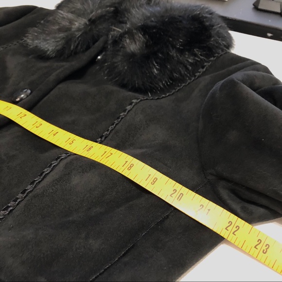 Terry Lewis long black luxury coat - Picture 10 of 16